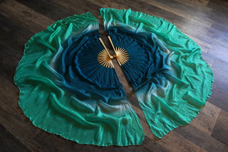 Siren's Song - Standard Size Half Moon Practice Fans - Discount