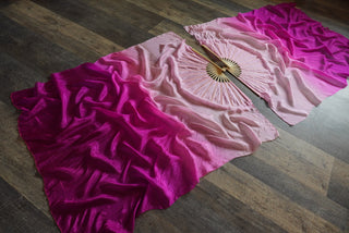 Hibiscus - Queen Size Practice Fans - DISCOUNT