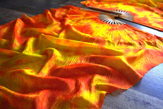 Tangerine - Standard Size Practice Fans