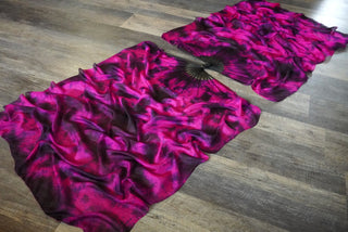 Black Bamboo Vixen - Queen Size Practice Fans