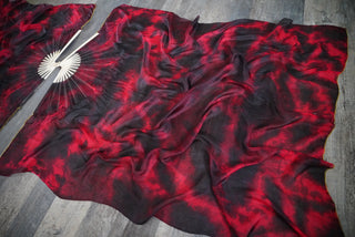 Infernal Rose - Standard Size Practice Fans