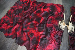 Infernal Rose - Standard Size Practice Fans