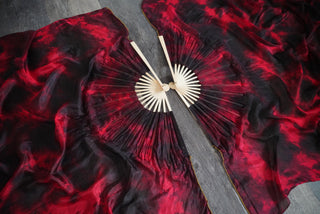 Infernal Rose - Queen Size Practice Fans