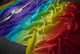 Rainbow - Queen Size Practice Fans