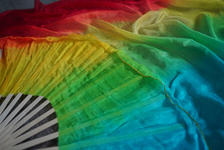 Over The Rainbow - Standard Size Practice Fans