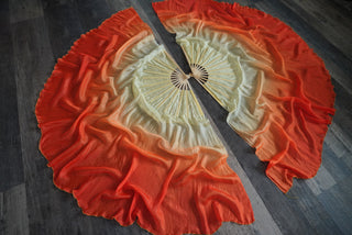 Fantasia - Standard Size Half Moon Practice Fans