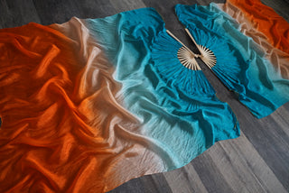 Copper Waves - Standard Size Practice Fans