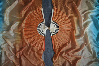 Sand and Sea - Standard Size Practice Fans