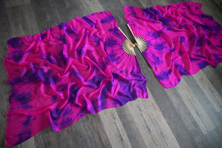 Violet Flame - Queen Size Practice Fans