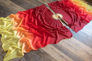 Flame - Queen Size Practice Fans