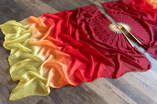 Flame - Standard Size Practice Fans