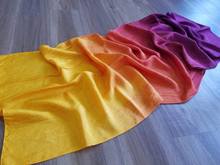20x70 Inch Voi Veils Pair// Blood Moon // 8mm Silk // poi not included//